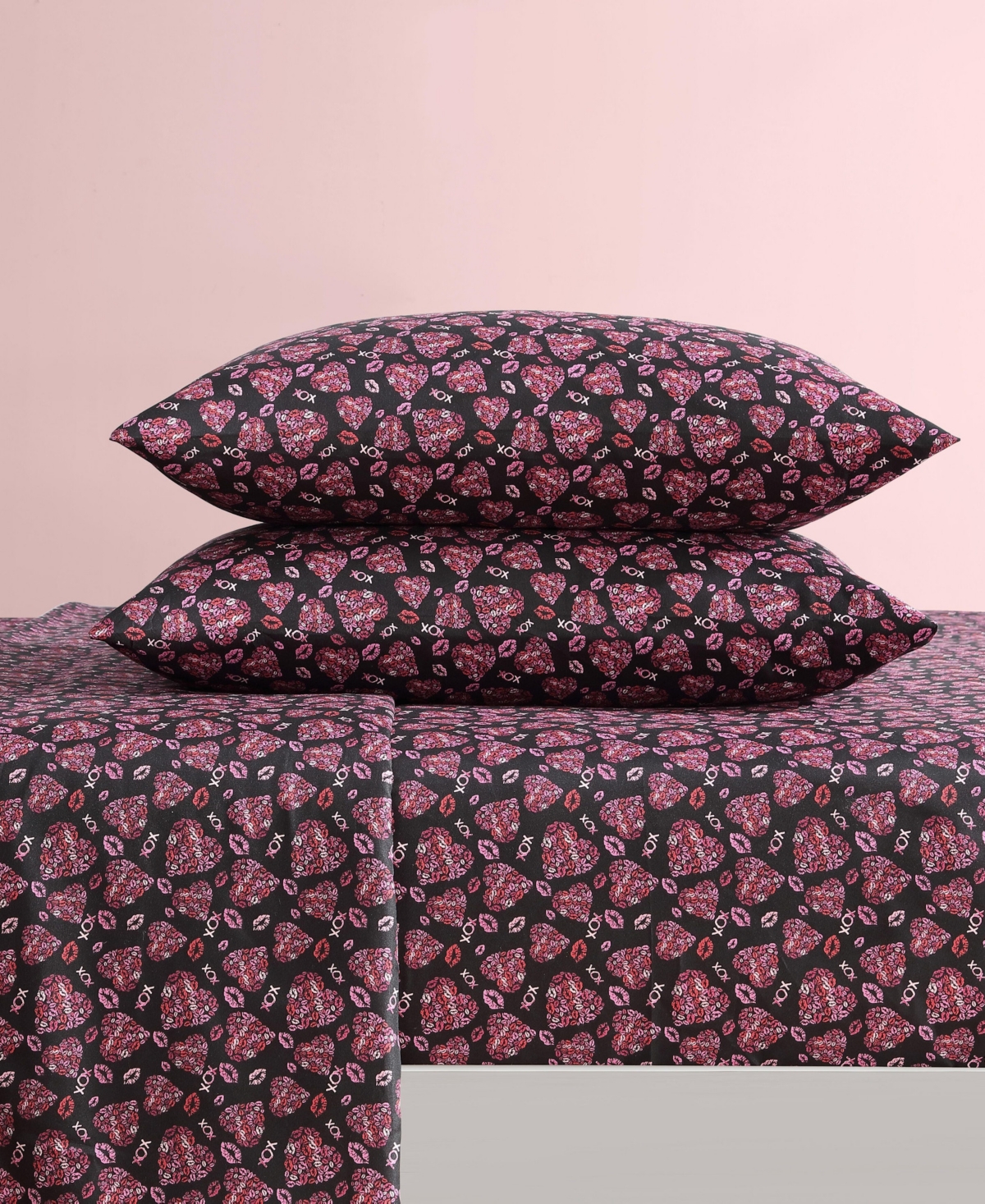 Betsey Johnson Silky Microfiber Printed 3-pc. Sheet Set, Twin Xl