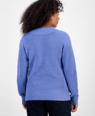 Women's V-Neck Long-Sleeve Sweater, Macy's Exclusive