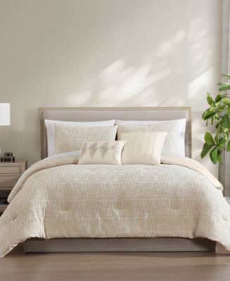 Macy's Wells Geometric 9-Pc. Comforter Sets - Macy's