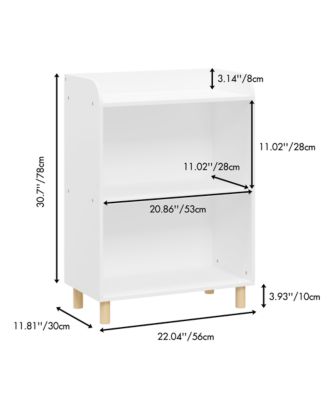 Kids 3-Tier Bookcase, Children's Book Display, Bookshelf Toy Storage Cabinet Organizer for Children's Room, Playroom, Nursery