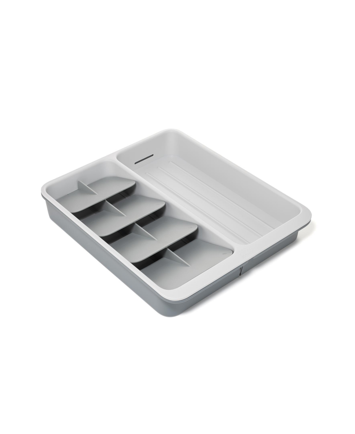 Drawer Store Expanding Tiered Cutlery, Utensil and Gadget Organizer, 16" x 13" - Natural Gray