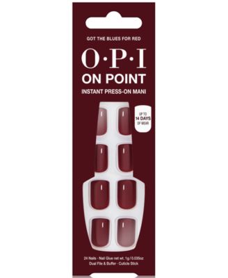 OPI - On Point Instant Press-On Mani - Got The Blues For Red