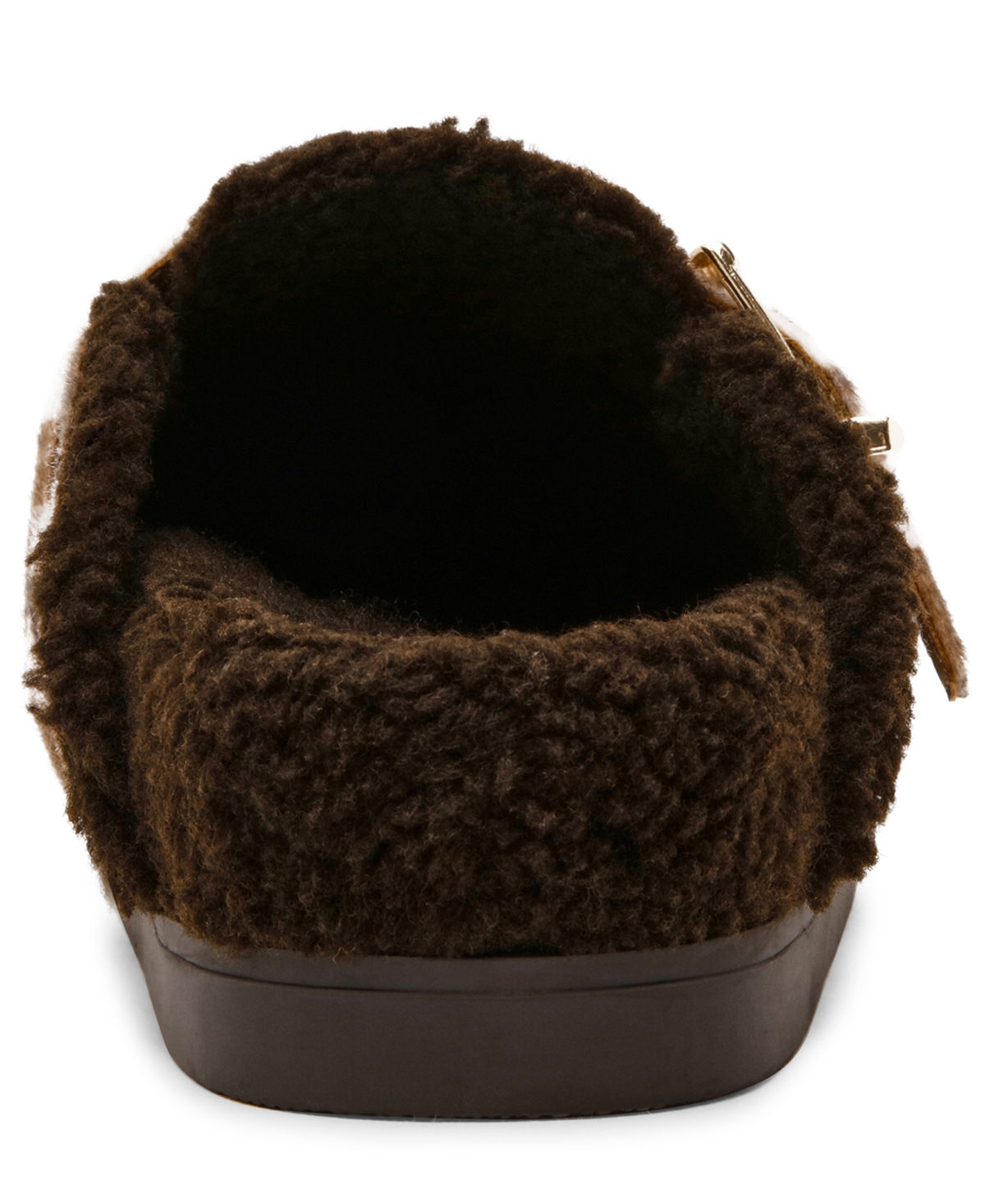 Dv Dolce Vita Women's Anina Cozy Buckle Slide Clogs In Brown