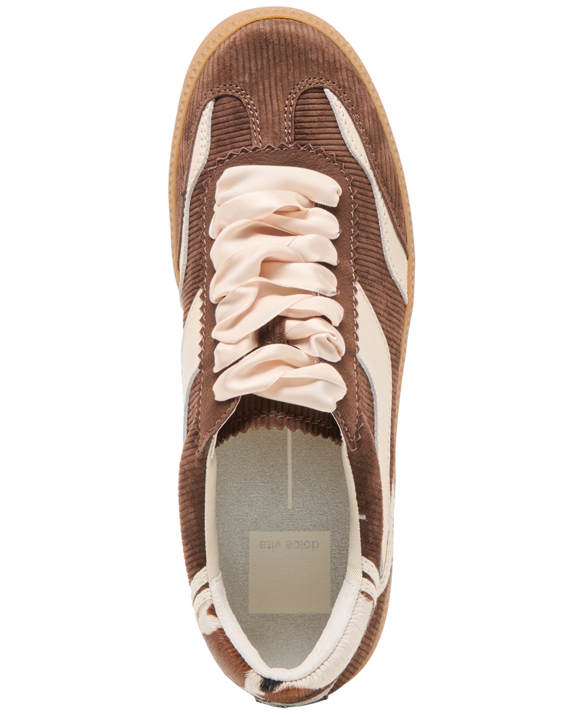 Dolce Vita Notice Sneakers Chocolate Corduroy In Multi