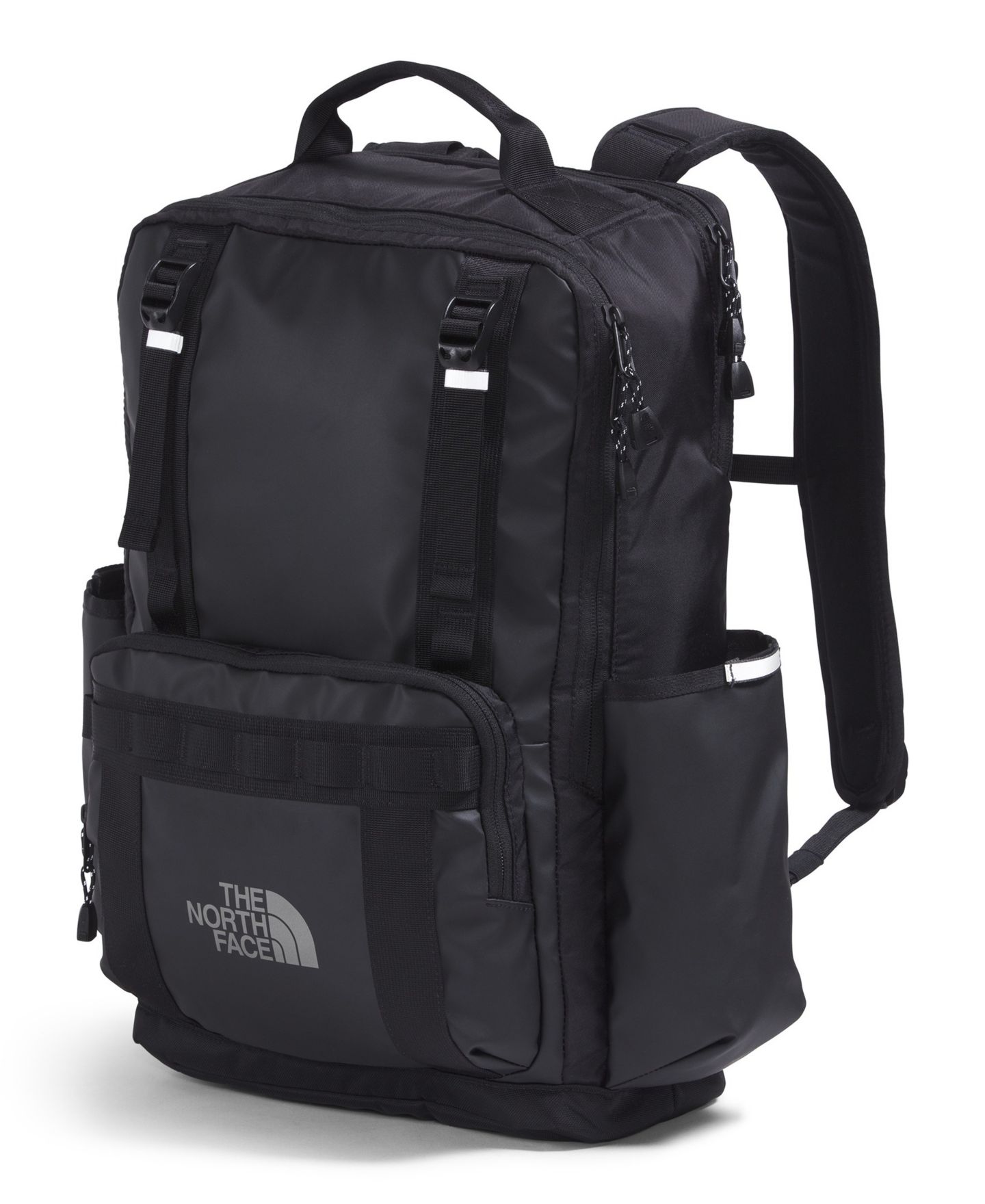 Мужской рюкзак The North Face Base Camp Daypack, цвет: Чёрный / Асфальтовый серый — фото 3