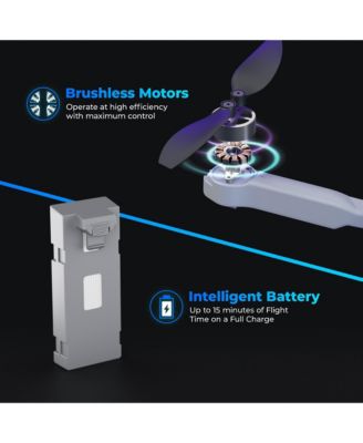 F21 Pro Foldable Drone with 4.3" Screen Remote, Obstacle Avoidance, Brushless Motors, 2 Batteries for Beginners