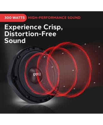 Two-Way Component Speaker Systems, 6.5'' for 2006-Up HONDA CIVIC, 300 Watts, 4 Ohm Impedance (Pair)