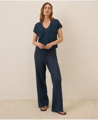 Women's Beachside Crochet Knit Pant