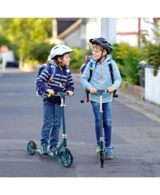 Adjustable Height Aluminum Kick Scooter for Kids and Adults