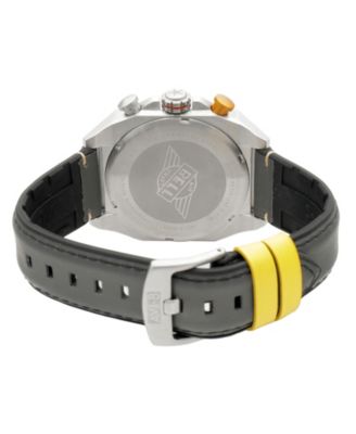 Men's Bell X-1 Brown Leather Strap Watch, 41mm