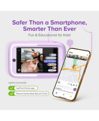 Camera 50 (Blue) New AI Editor Camera for Kids, 20MP Photos 1080P Video, Front & Selfie Lens, Birthday Gifts for Boys & Girls Ages 4-15 Portable Travel Friendly