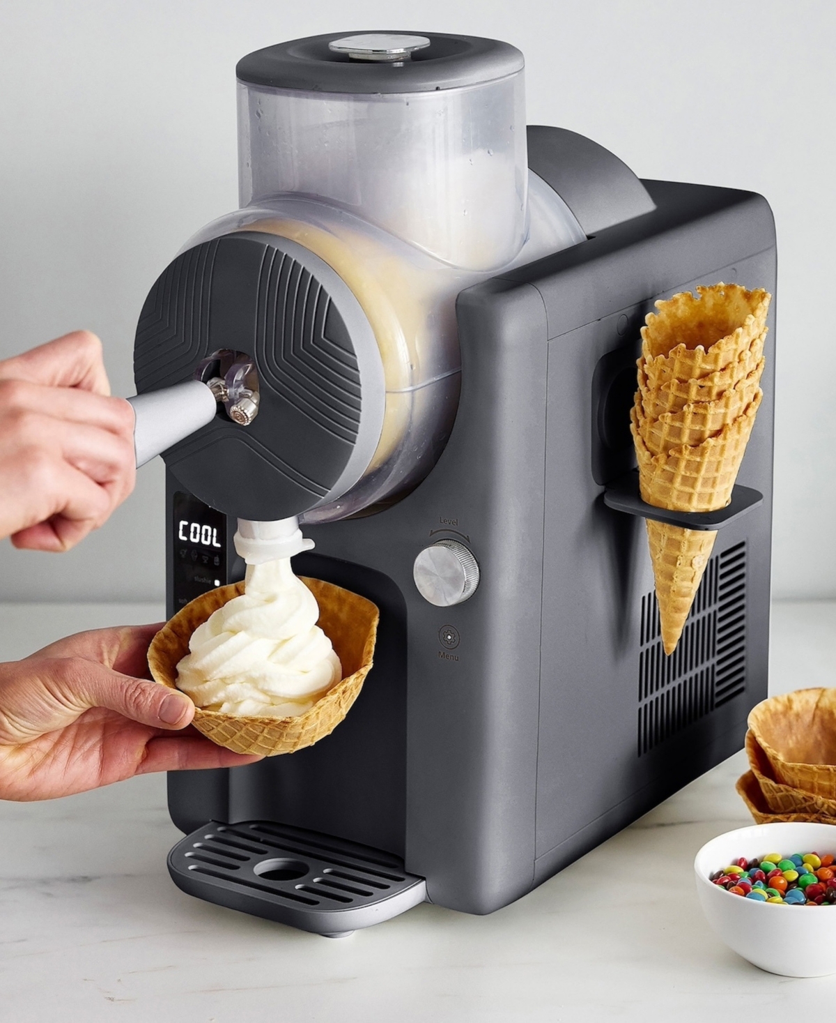Greenpan Frost Ice Cream & Frozen Drink Maker In Black