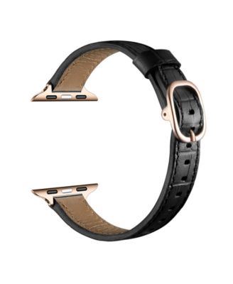 Carmen Skinny Croc Leather Band for Apple Watch