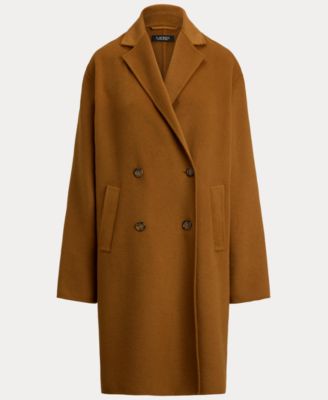 Women's Face-Dawley Double-Breasted Wool-Blend Jacket