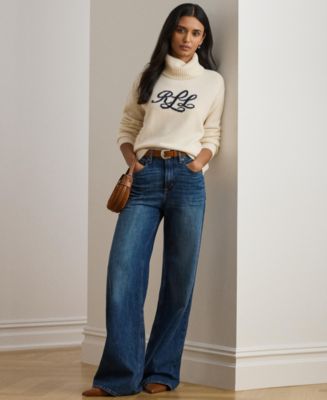 Lauren Ralph Lauren Women's Cashmere Jamarni Long Sleeve Sweater