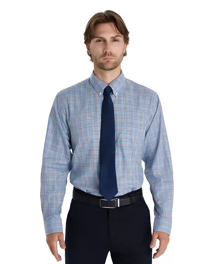 Men's Fashion Poplin Henry Shirt