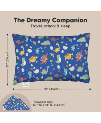 Toddler Pillow with Pillowcase, Small Pillow for Sleeping
