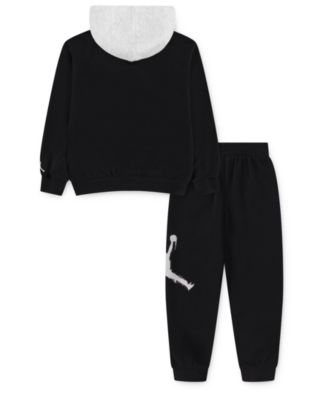 Little Boys 2-Piece Most Value Player Jumpman Fleece Pullover Hoodie and Pants Set