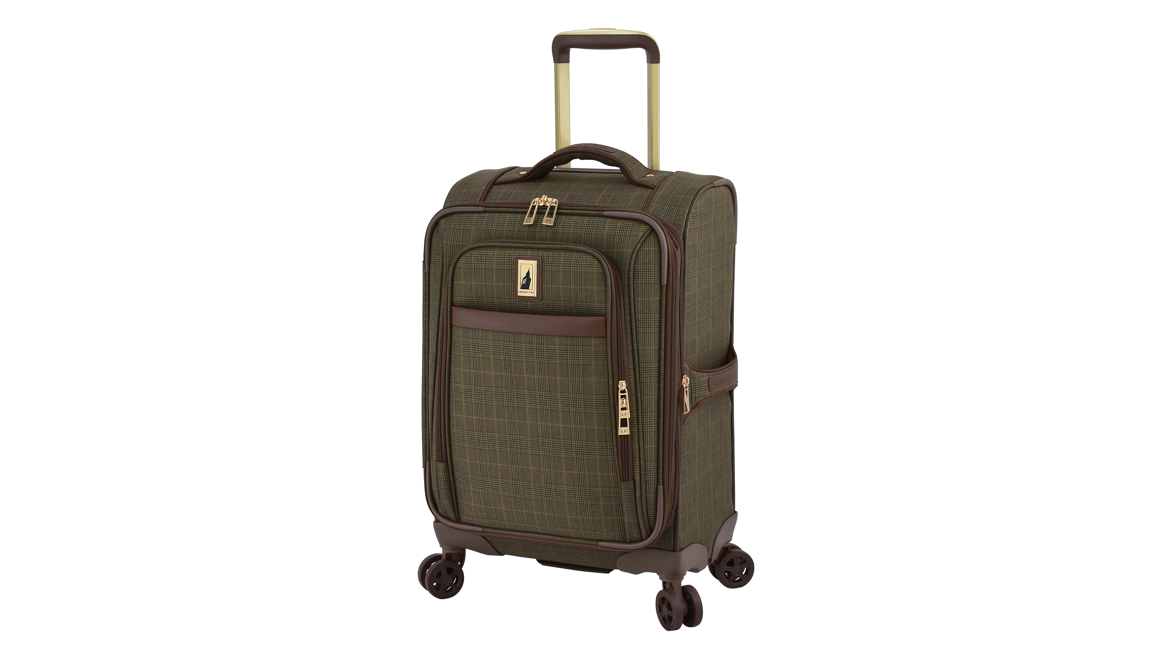 London Fog Brentwood Iv 20" Expandable Spinner Carry-On Softside