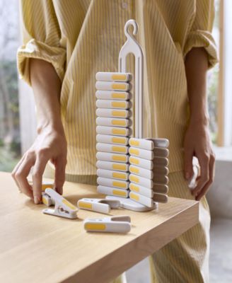 PegStore 30-Piece Clothes Pin Set with Storage Stand