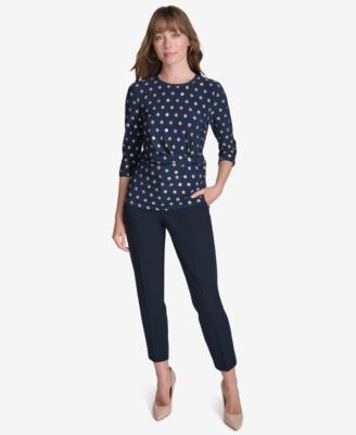 Women's Crew Neck Moondance Dot Top