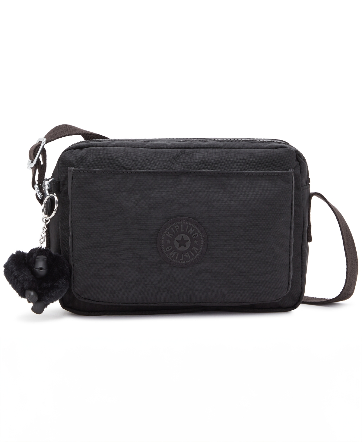 Abanu Medium Convertible Crossbody Bag - Black Noir