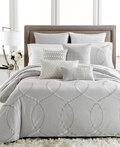 Hotel Collection Finest Crescent King Duvet Cover, Only at Macy&#39;s - Bedding Collections - Bed ...