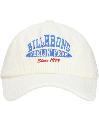 Women's White Dad Feelin Free Adjustable Hat