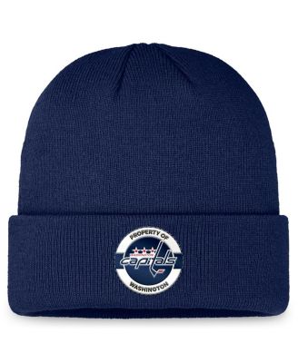 Fanatics - Men's Navy Washington Capitals Authentic Pro Training Camp Cuffed Knit Hat