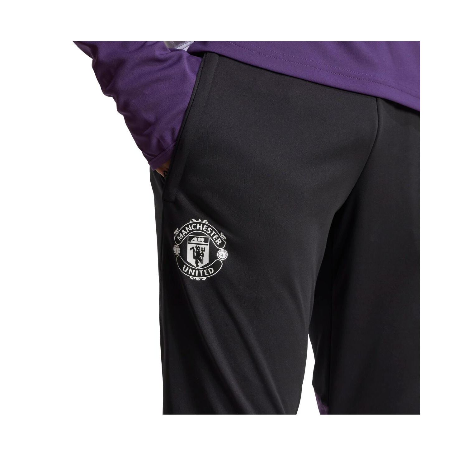 Men's Black Manchester United 2025/26 AEROREADY Training Pants