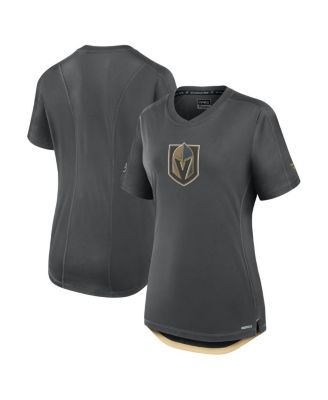 Fanatics - Women's Gray Vegas Golden Knights Authentic Pro Rink Tech T-Shirt
