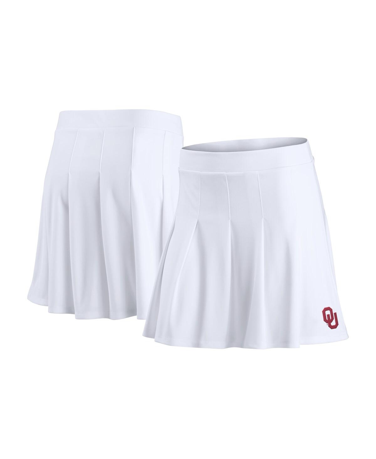 Women's White Oklahoma Sooners Heritage Primary Skirt - White