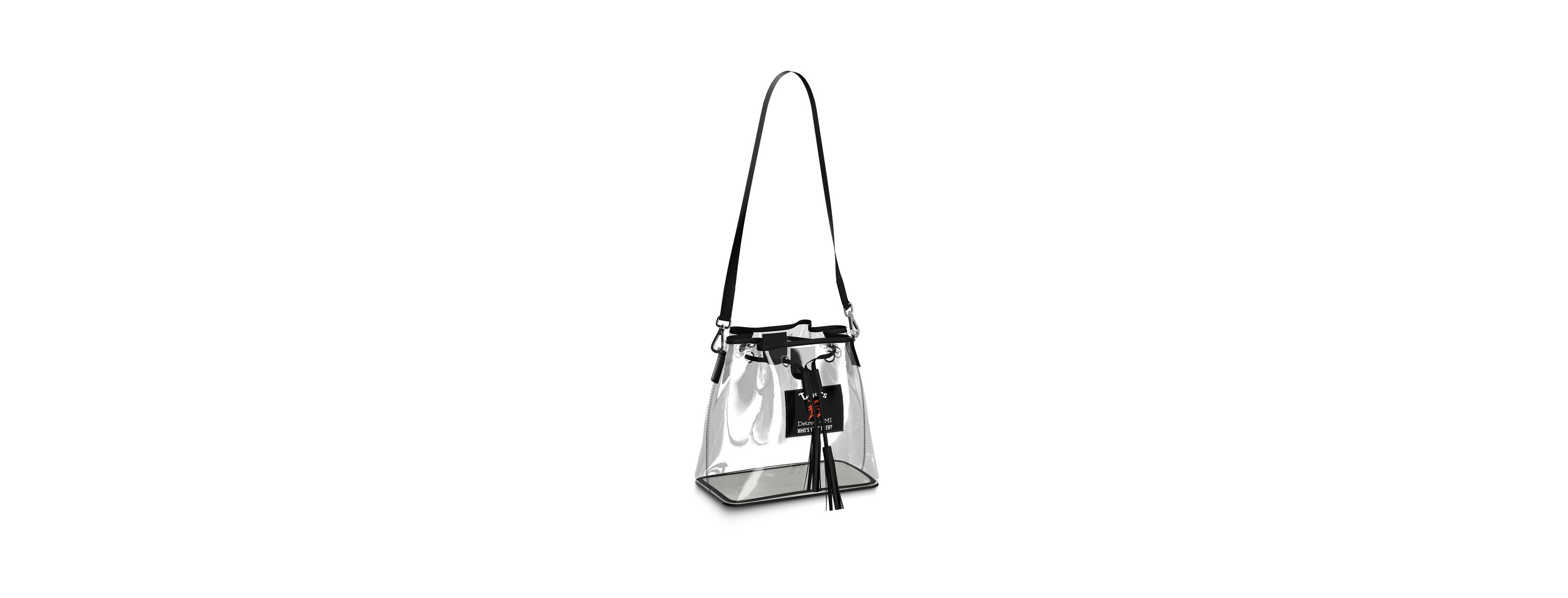 Wear by Erin Andrews Women's Detroit Tigers Clear Stadium Bucket Purse