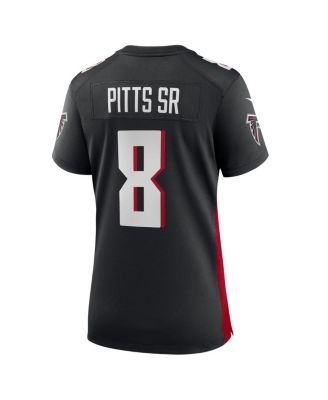 Women's Kyle Pitts Sr. Black Atlanta Falcons Game Jersey