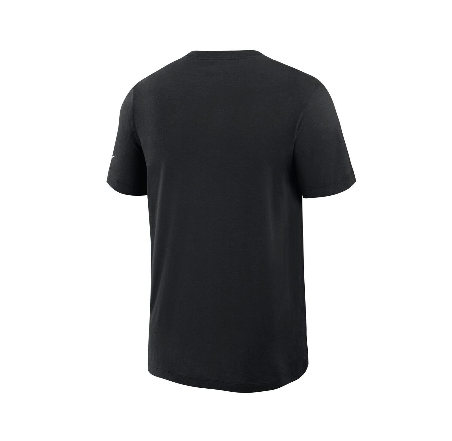 Men's Black Las Vegas Raiders Left End Run Slub Performance T-Shirt