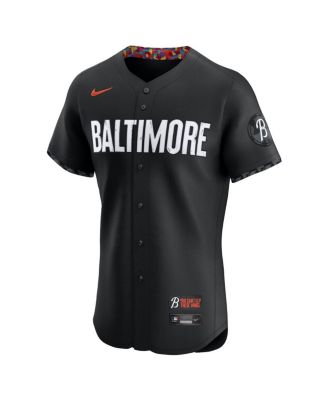 Men's Black Baltimore Orioles City Connect Elite Jersey