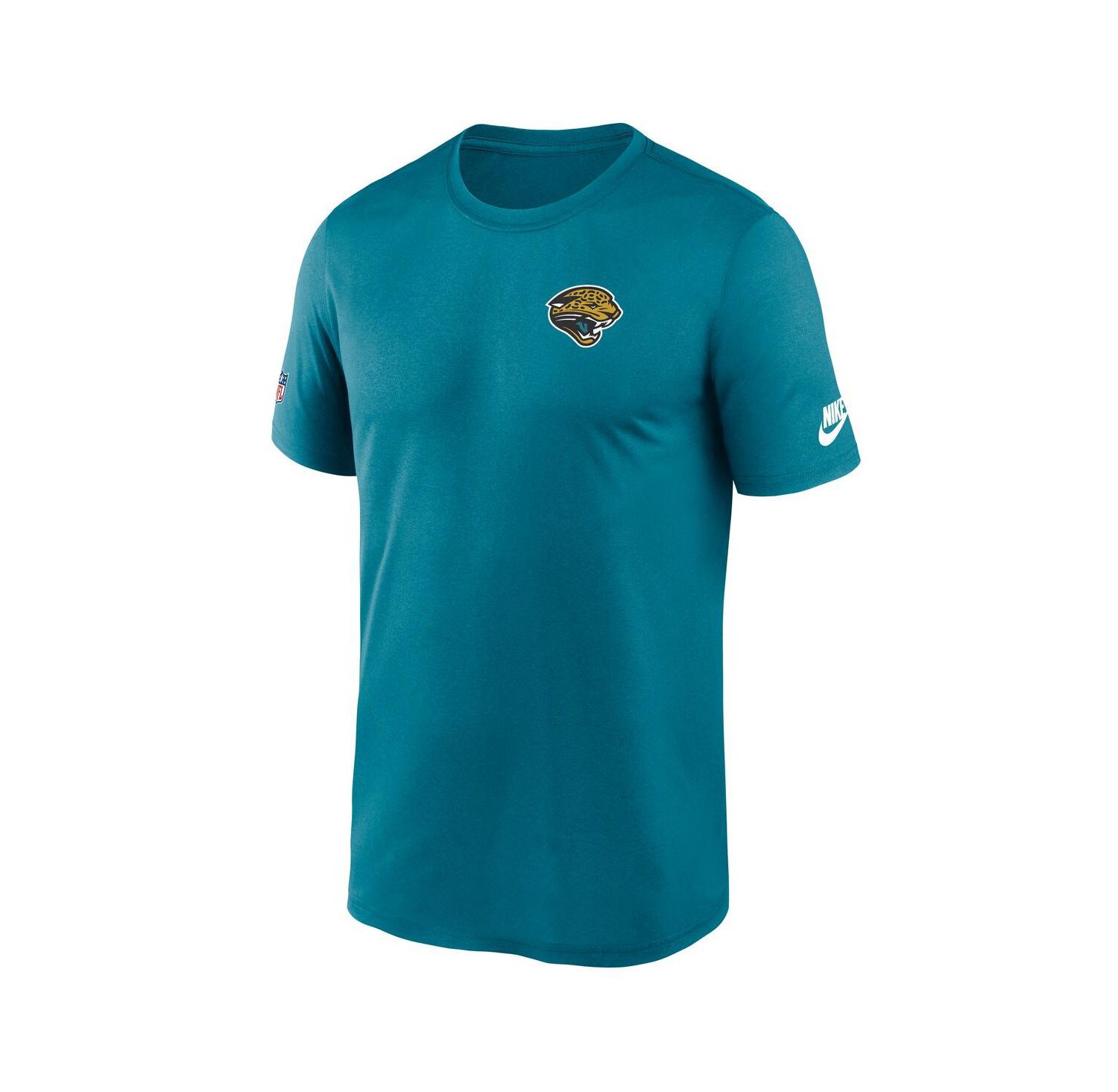 Men's Teal Jacksonville Jaguars Sideline Alt Pack Small Logo Legend Performance T-Shirt