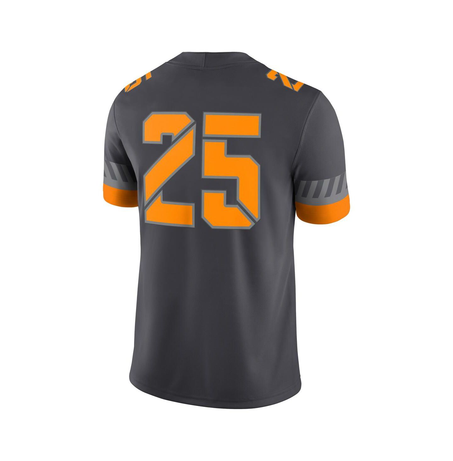 Мужской топ Nike 25 Anthracite Tennessee Volunteers Game Jersey — фото 3
