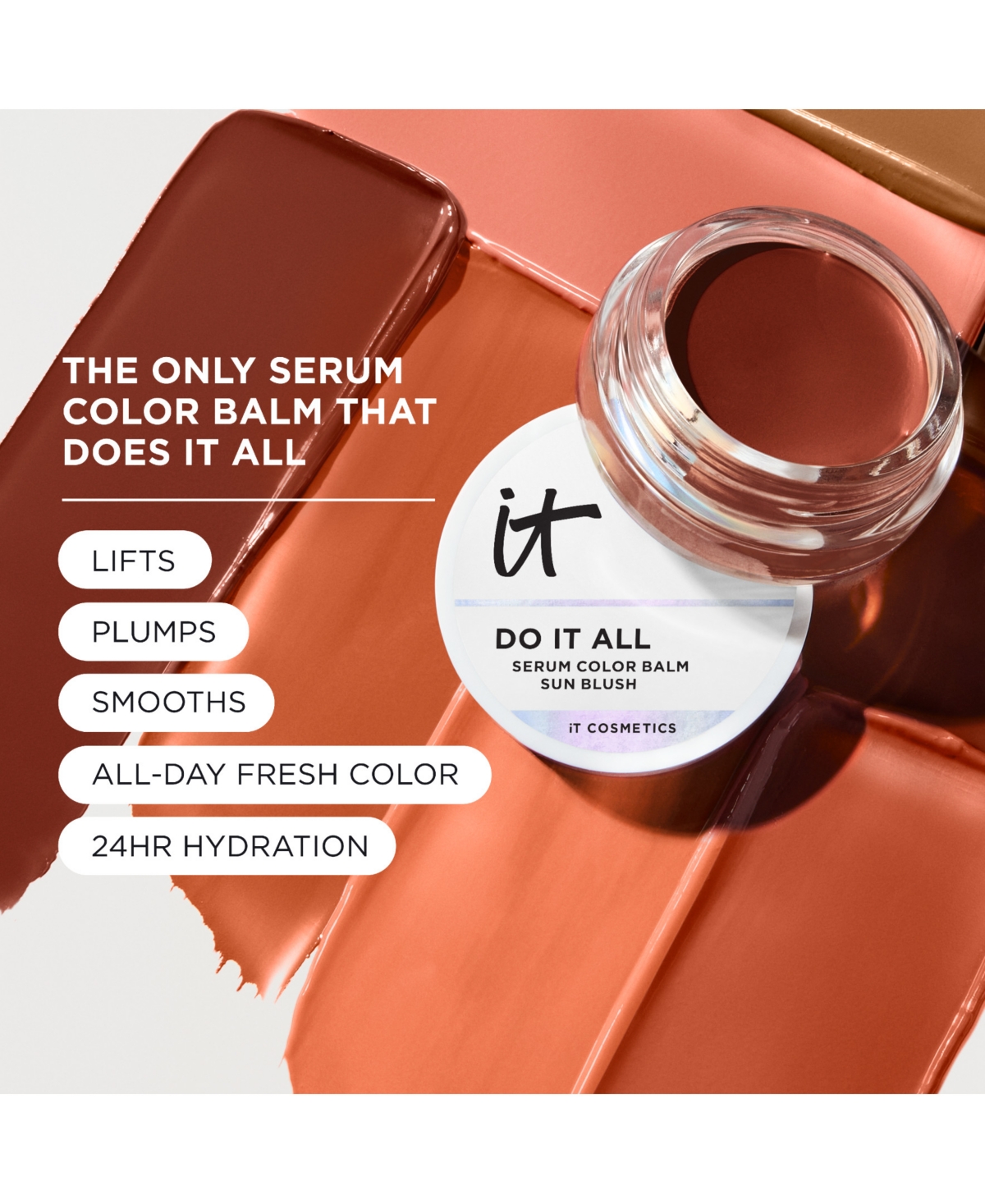It Cosmetics Do It All Serum Color Balm Sun Cream Bronzer