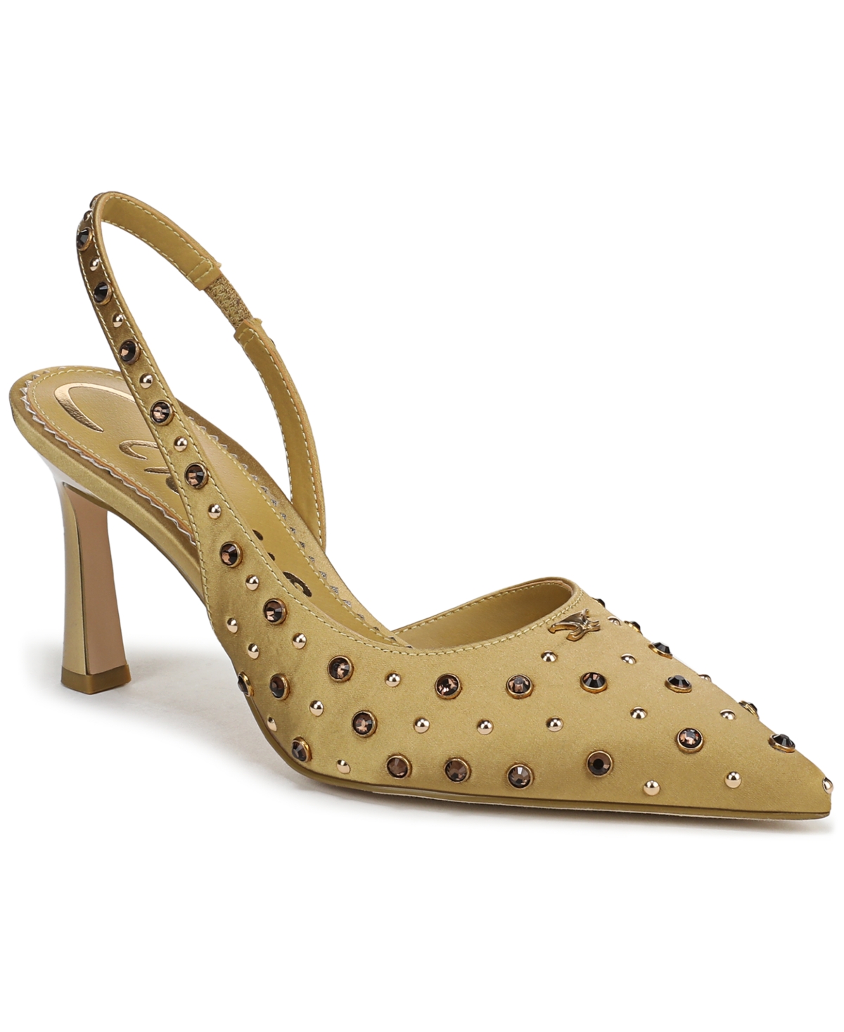 Circus Ny By Sam Edelman Tallie Pointed Toe Slingback Pump In Yellow
