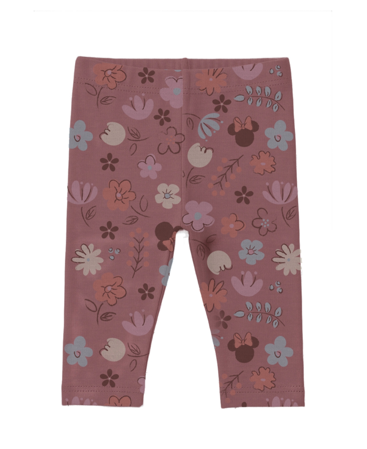 Disney Baby Girls 2-piece Minnie Mouse Top And Pants Set In Multi