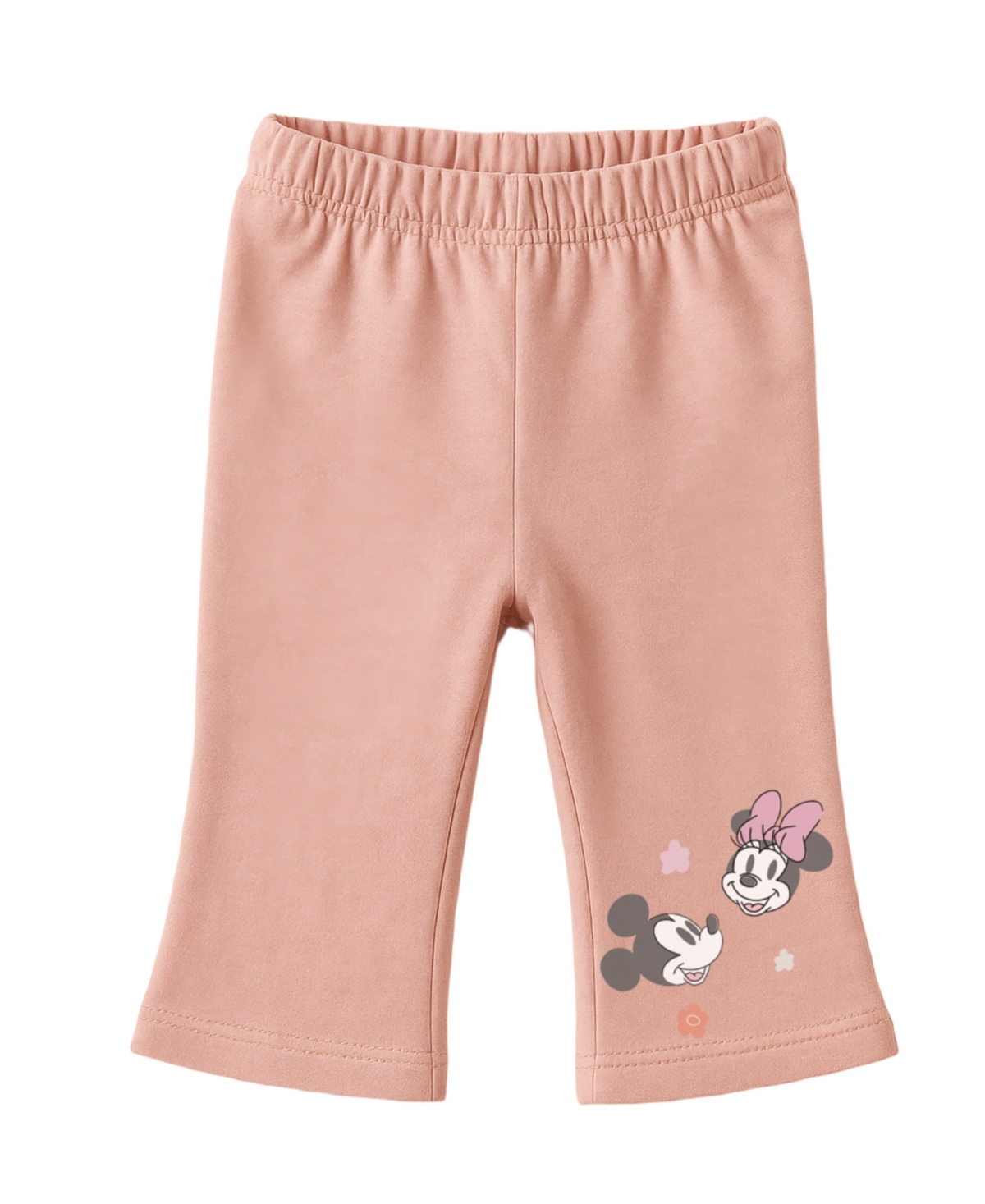 Disney Baby Girls 3-piece Minnie Mouse Hoodie, Long Sleeve T-shirt And Pant Set In Pink