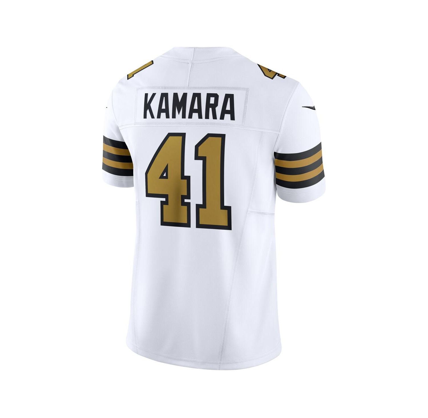 Men's Alvin Kamara White New Orleans Saints Alternate Vapor F.U.S.E. Limited Jersey