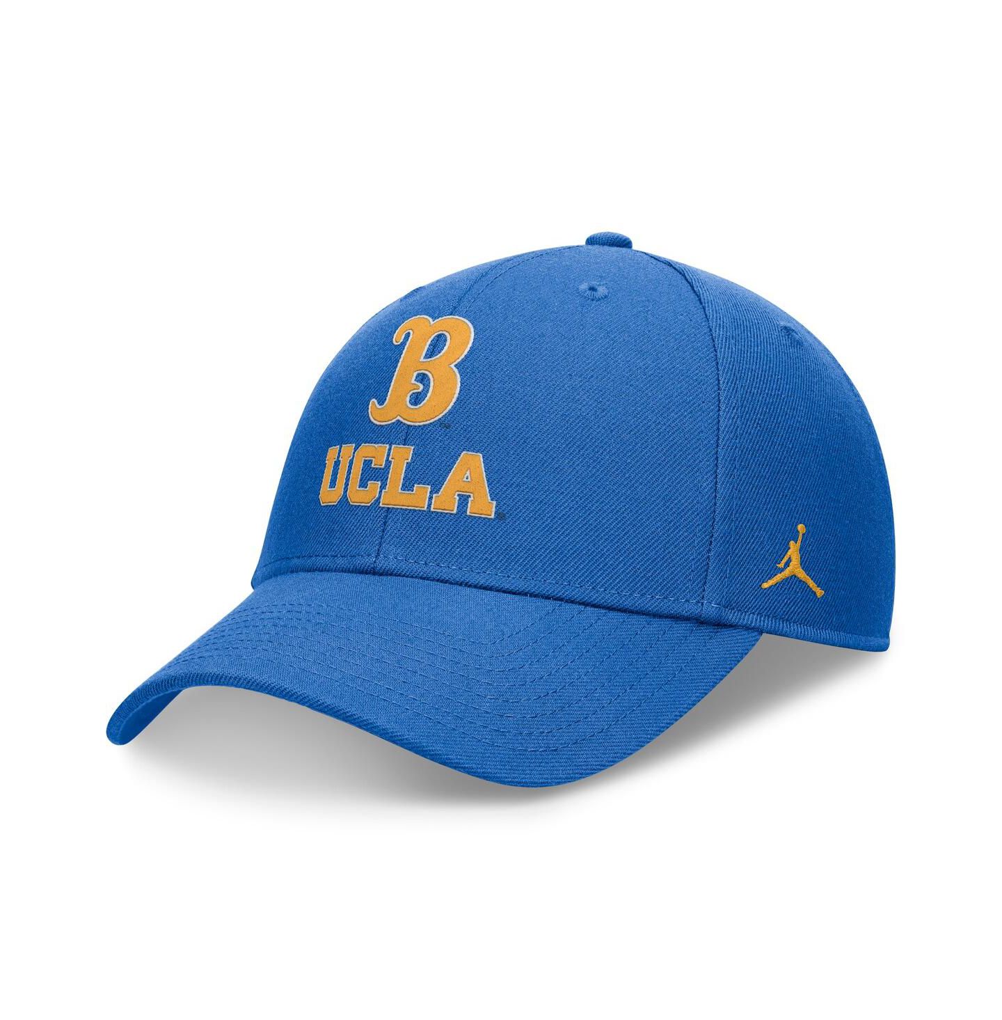 Мужская кепка Jordan Blue Ucla Bruins Primetime Rise Adjustable Hat — фото 1