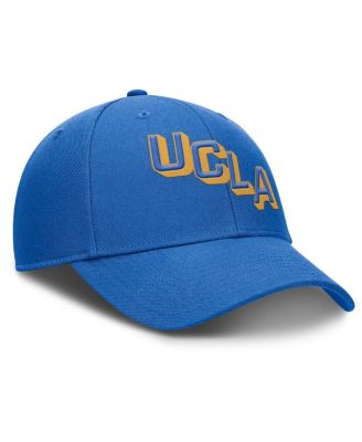 Men's Blue UCLA Bruins Slanted Primetime Rise Performance Adjustable Hat