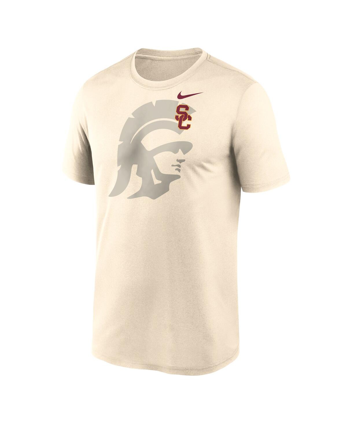 Nike Natural Usc Trojans Campus Shadow Legend Performance T-shirt In Neutral
