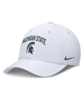 Nike - Men's White Michigan State Spartans 2025 On-Field Rise Performance Flex Hat