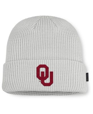 Jordan - Men's Gray Oklahoma Sooners 2025 On-Field Utility Cuffed Knit Hat