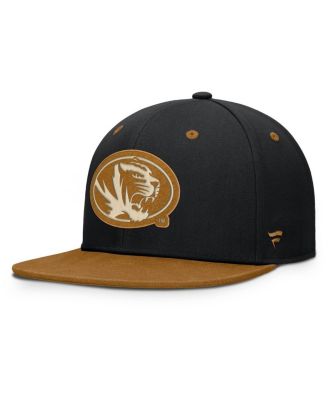 Fanatics - Men's Black/Brown Missouri Tigers Noboa Fitted Hat