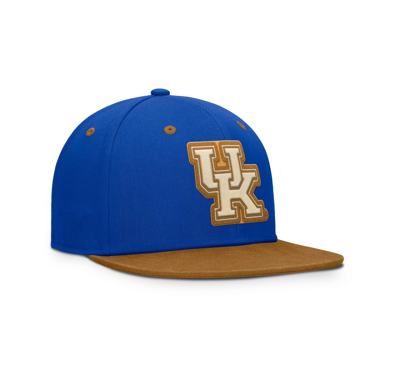 Men's Royal/Brown Kentucky Wildcats Noboa Fitted Hat